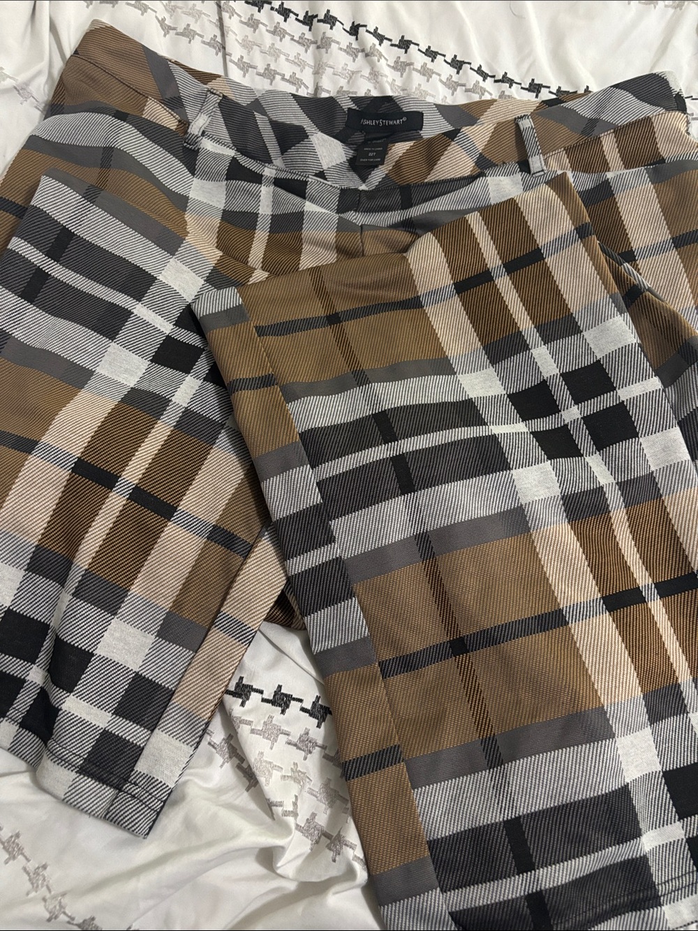Plaid Pants 22w-tall